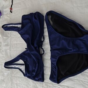 Venus bikini navy blue bathing suit